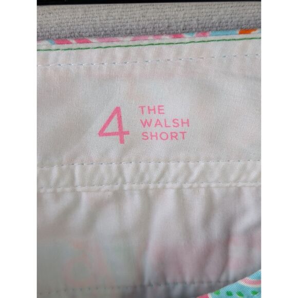 Lilly Pulitzer Walsh Short Jellyfish Design Pink and Blue Women's Size 4 - Picture 6 of 9